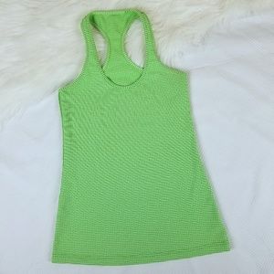 Lululemon | Cool Racer Back | Gingham Frond | 6